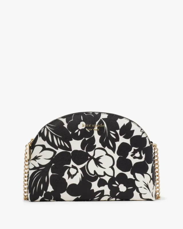 Morgan Tropical Foliage Double Zip Dome Crossbody sold by Kate Spade