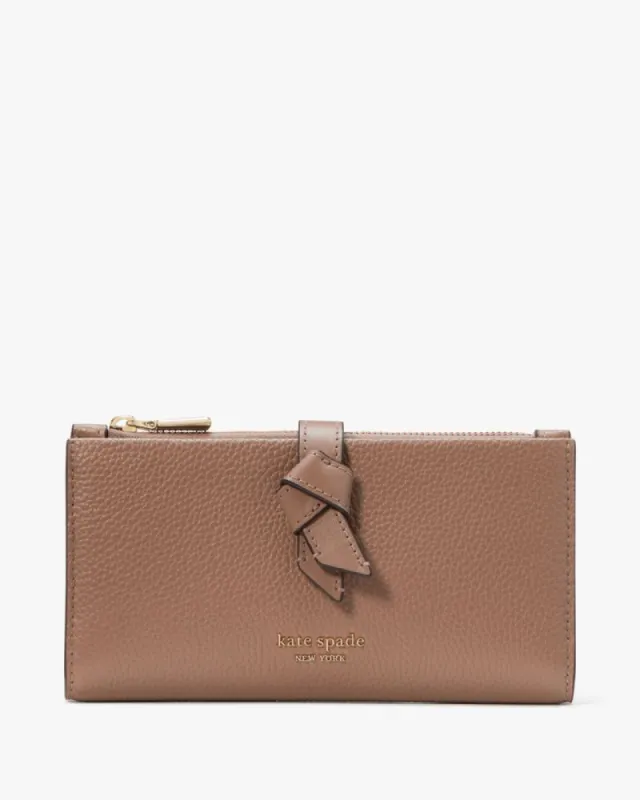 Knott Zip Slim Wallet made by Kate Spade