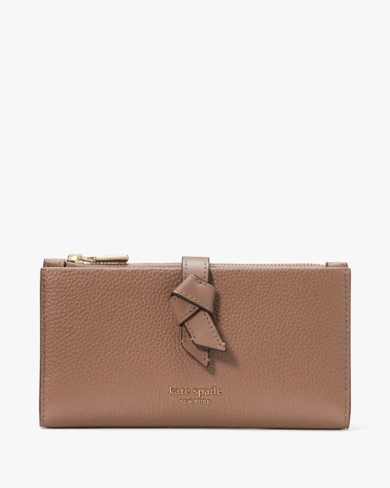 Knott Zip Slim Wallet sold by Kate Spade