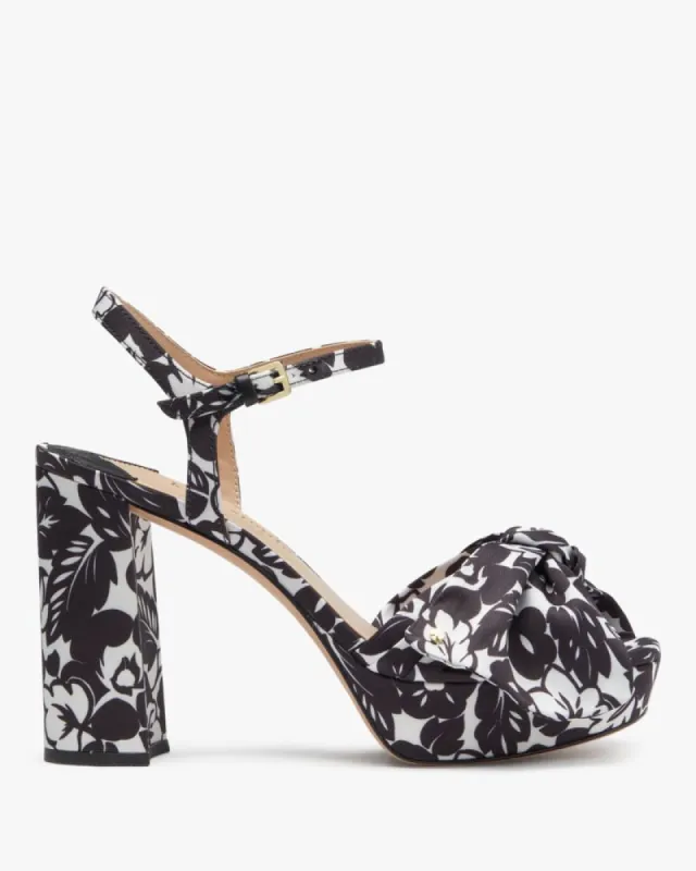 Lucie Tropical Foliage Platforms sold by Kate Spade