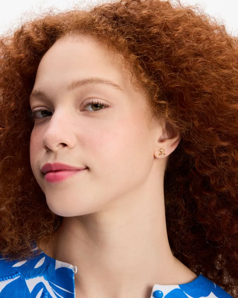 Away We Go Anchor Studs sold by Kate Spade product image thumbnail 3