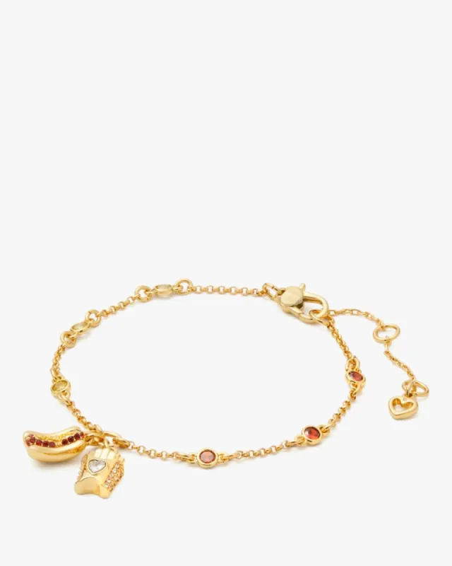 What A Snack Line Bracelet sold by Kate Spade