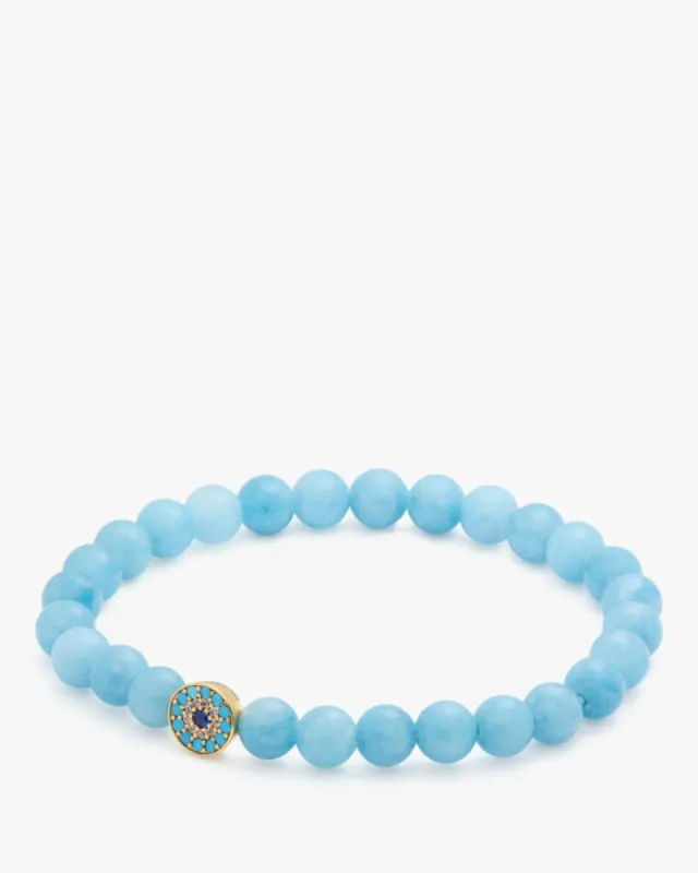 Rainbow Joy All Seeing Charm Stretch Bracelet sold by Kate Spade