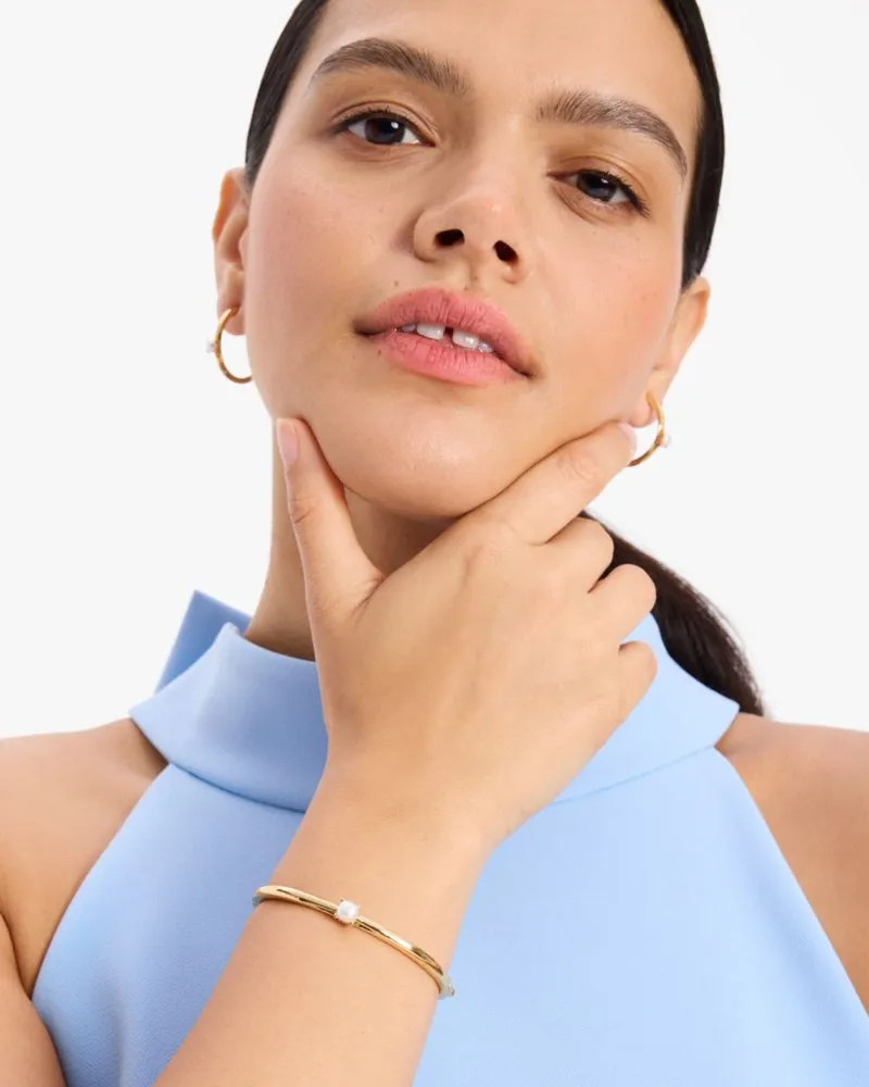 Little Luxuries Pearl Hinged Bangle sold by Kate Spade product image thumbnail 3