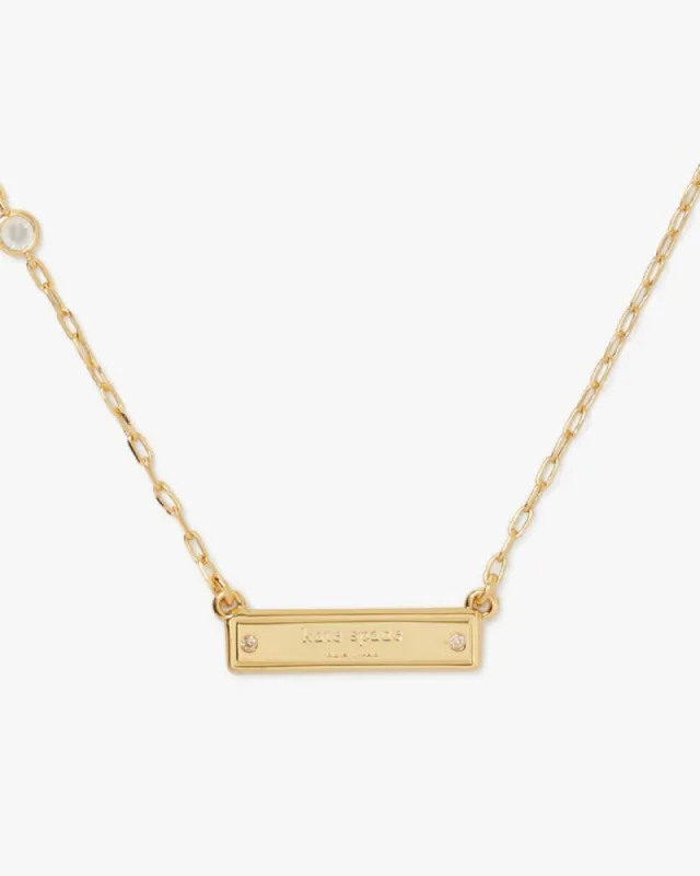 Sam Icon Bar Pendant sold by Kate Spade
