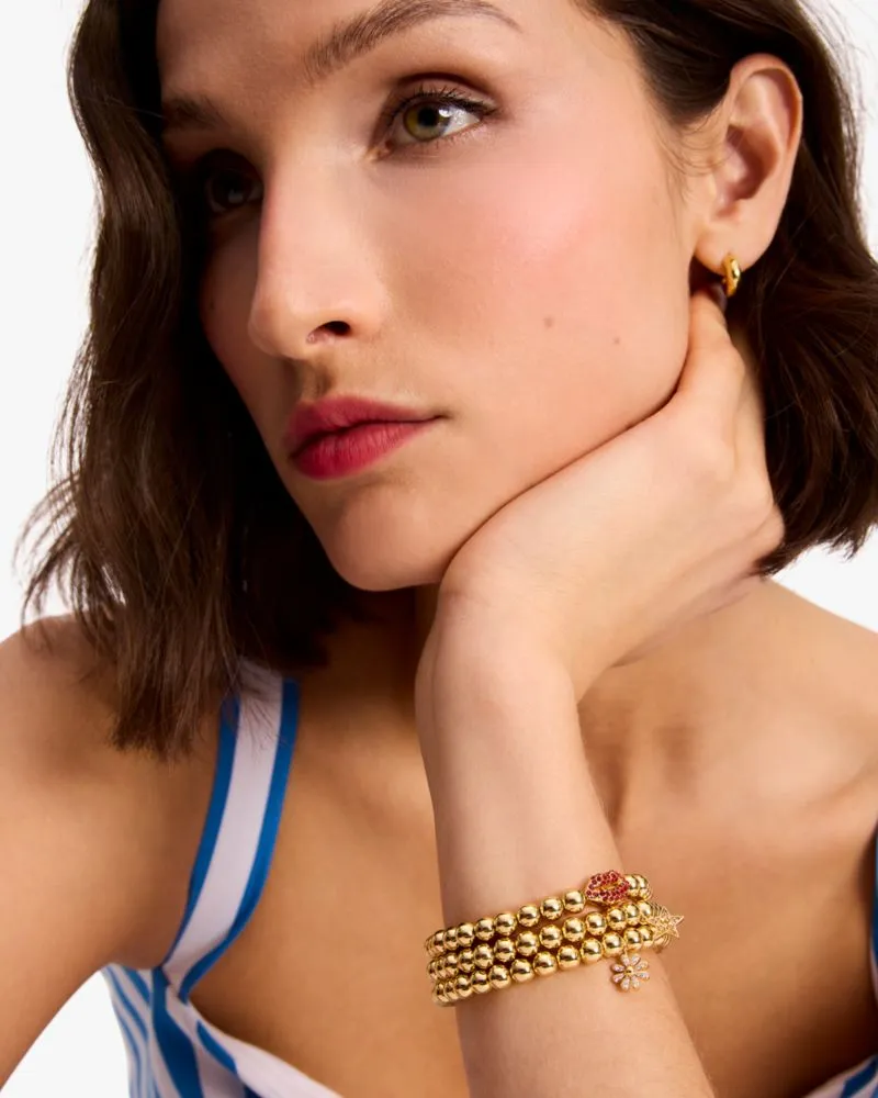 Rainbow Joy Star Charm Stretch Bracelet sold by Kate Spade product image thumbnail 4