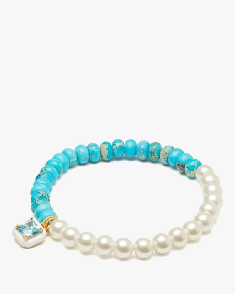 Brighten Up Beaded Stretch Bracelet sold by Kate Spade