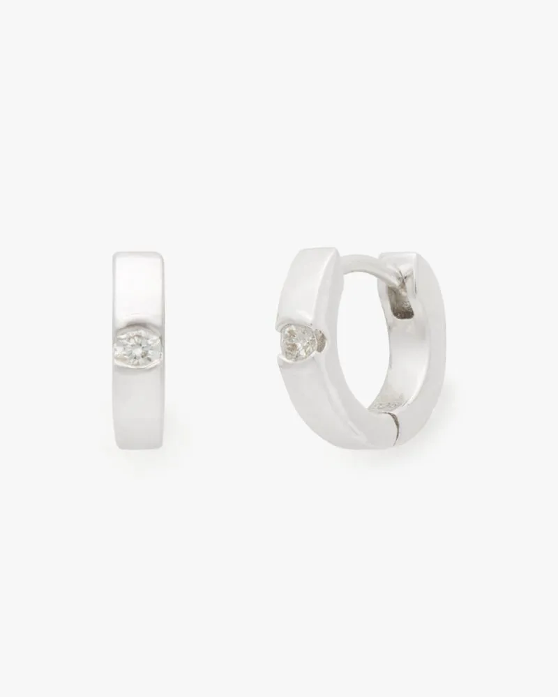 Kate Spade Fine Meant To Be Diamond Huggies sold by Kate Spade