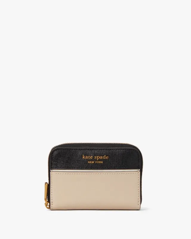 Morgan Colorblocked Zip Card Case sold by Kate Spade