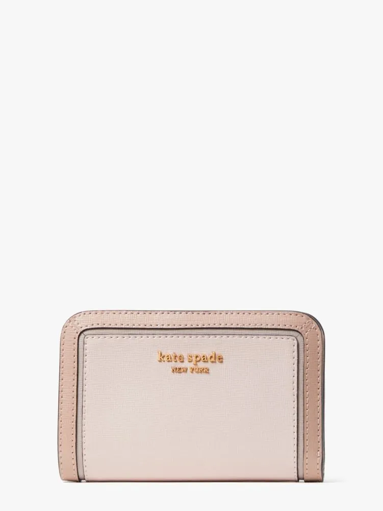 Morgan Colorblocked Compact Wallet sold by Kate Spade