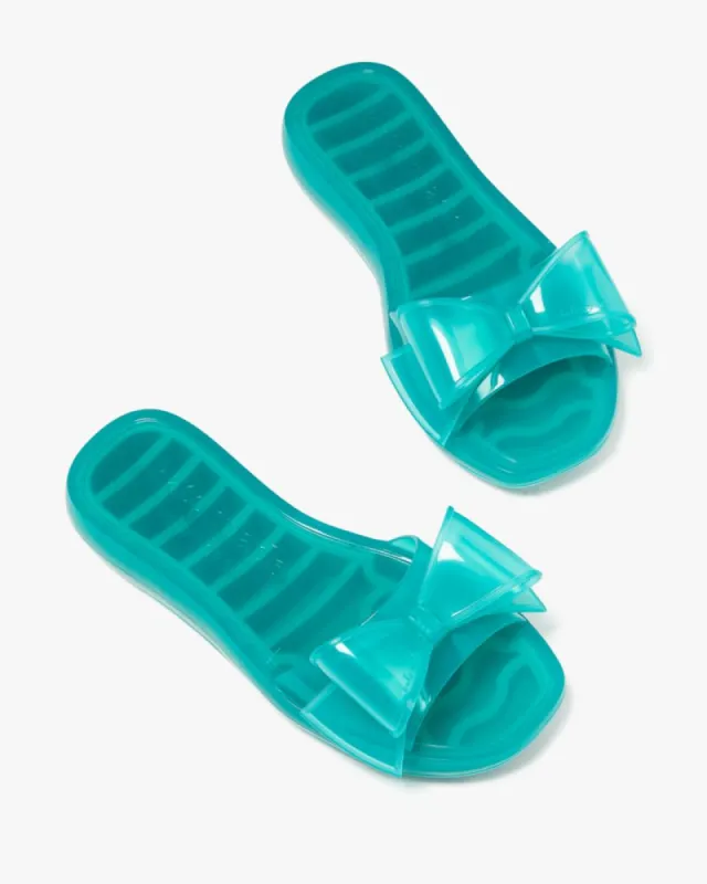 Tie The Knot Slide Sandals sold by Kate Spade