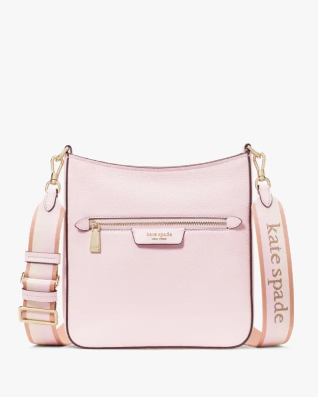 Hudson Pebbled Leather Large Messenger Crossbody sold by Kate Spade