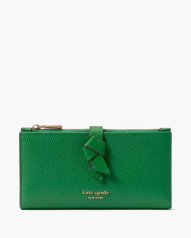 Knott Zip Slim Wallet sold by Kate Spade