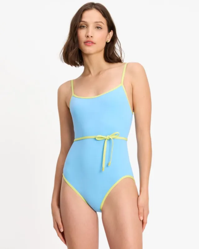 Colorblock Belted One-piece sold by Kate Spade