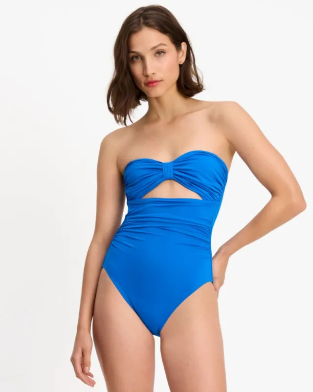 Bow Bandeau One-piece sold by Kate Spade