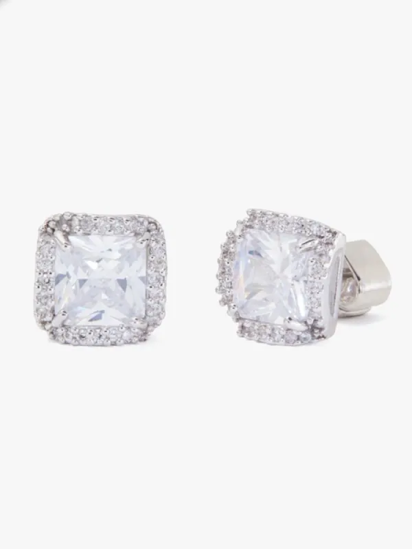 That Sparkle Princess Cut Large Studs sold by Kate Spade