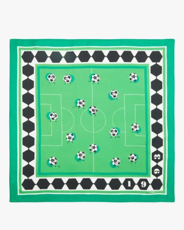Soccer Silk Bandana sold by Kate Spade