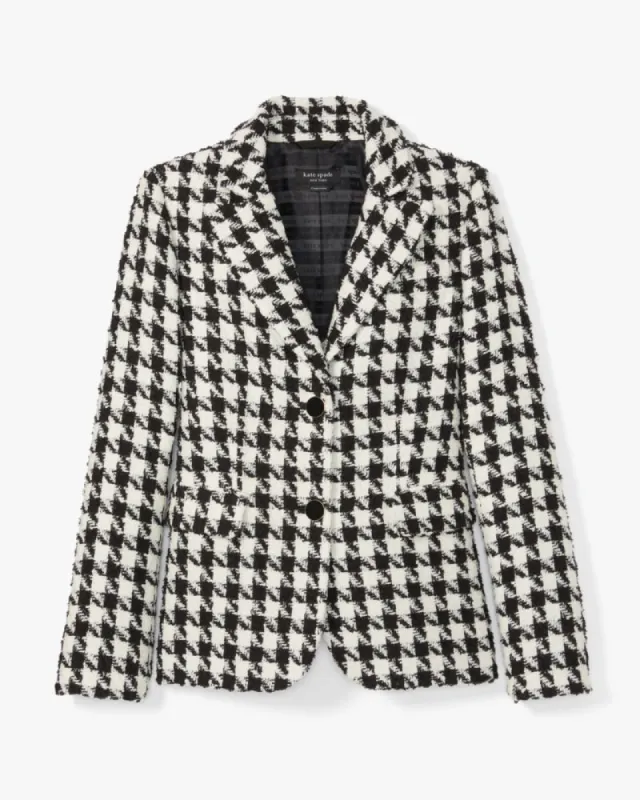Houndstooth Avery Blazer sold by Kate Spade