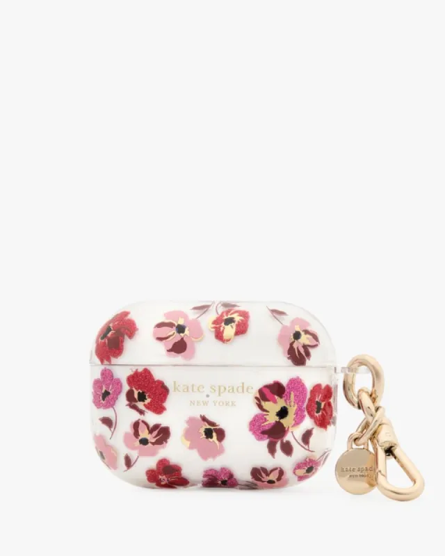 Fall Poppies Airpod Pro Gen 2 Case sold by Kate Spade