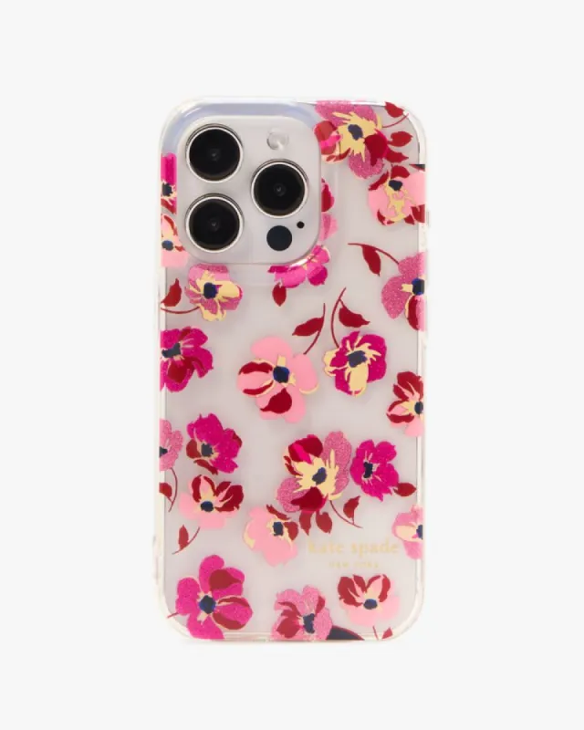 Fall Poppies iPhone 15 Pro Case sold by Kate Spade