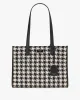 Manhattan Houndstooth Tweed Large Market Tote sold by Kate Spade