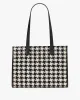 Manhattan Houndstooth Tweed Large Market Tote sold by Kate Spade