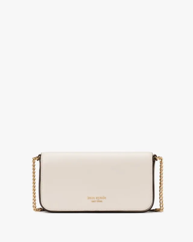 Devin Colorblocked Flap Chain Wallet sold by Kate Spade