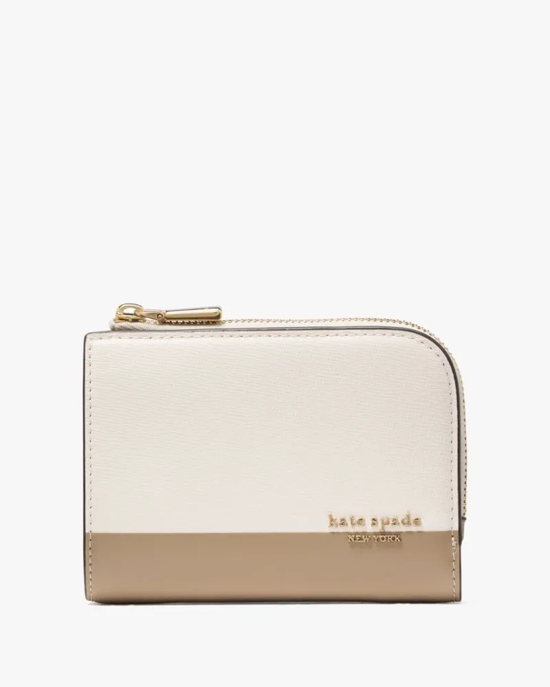 Devin Colorblocked Small Compact Wallet sold by Kate Spade
