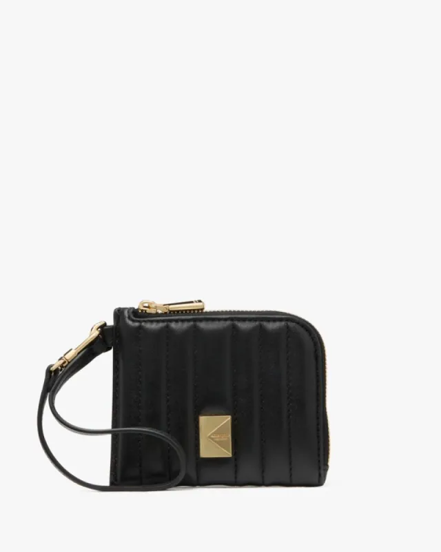 Deco Quilted Coin Card Case Wristlet sold by Kate Spade