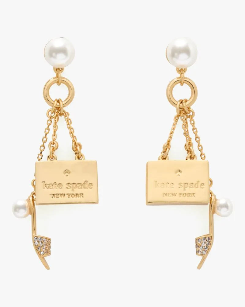 New York Minute Statement Earrings sold by Kate Spade
