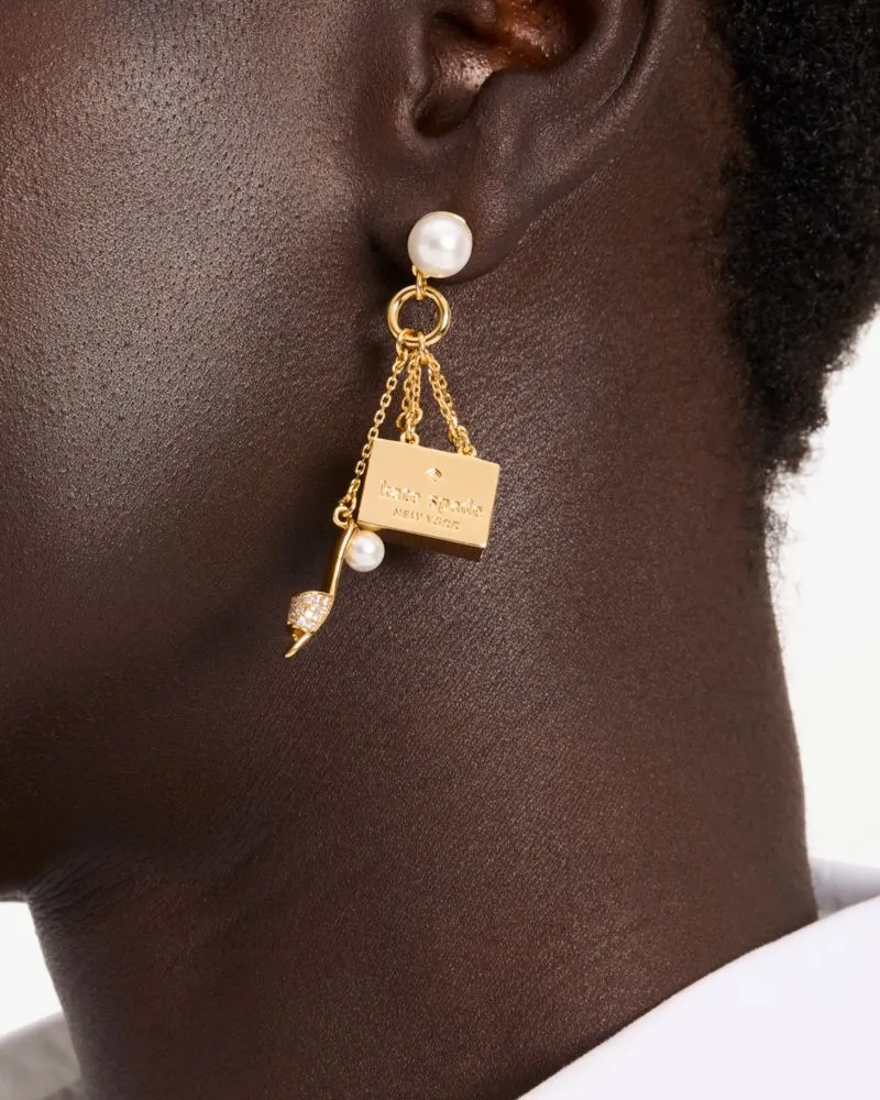 New York Minute Statement Earrings sold by Kate Spade product image thumbnail 2