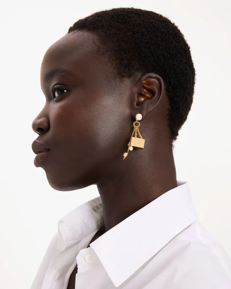 New York Minute Statement Earrings sold by Kate Spade product image thumbnail 3