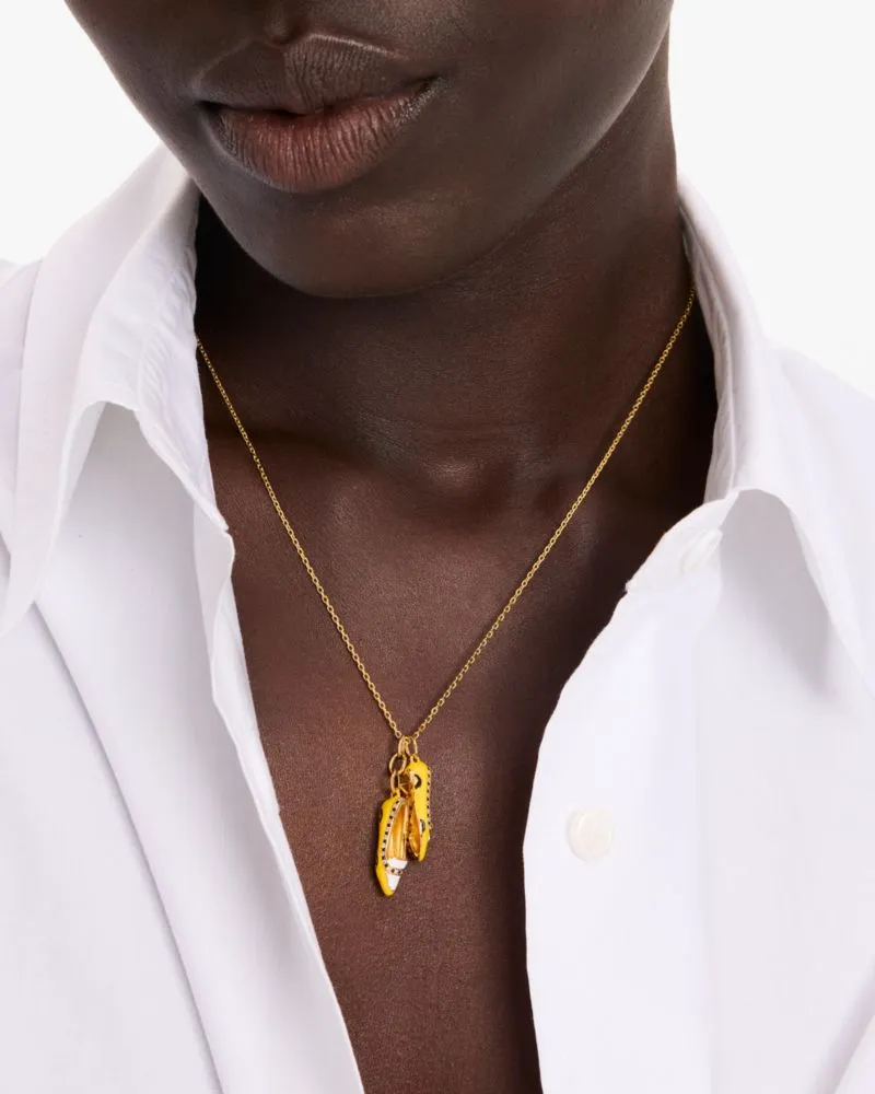 New York Minute Mini Gogo Taxi Flats Pendant sold by Kate Spade product image thumbnail 2