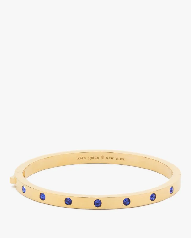 Set In Stone Hinged Bangle sold by Kate Spade