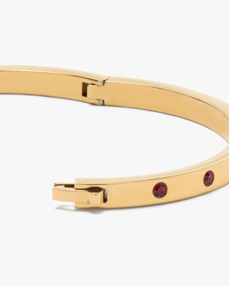 Set In Stone Hinged Bangle sold by Kate Spade product image thumbnail 4
