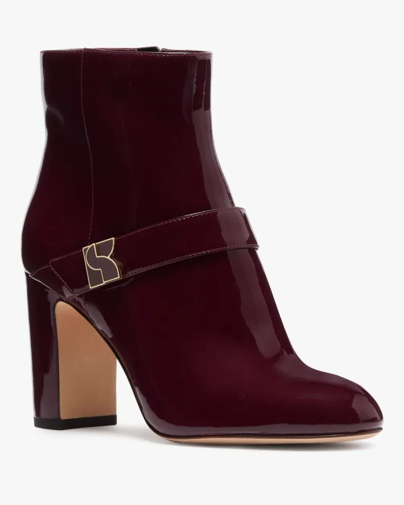 Dakota Patent Leather Zip Up Booties sold by Kate Spade product image thumbnail 2