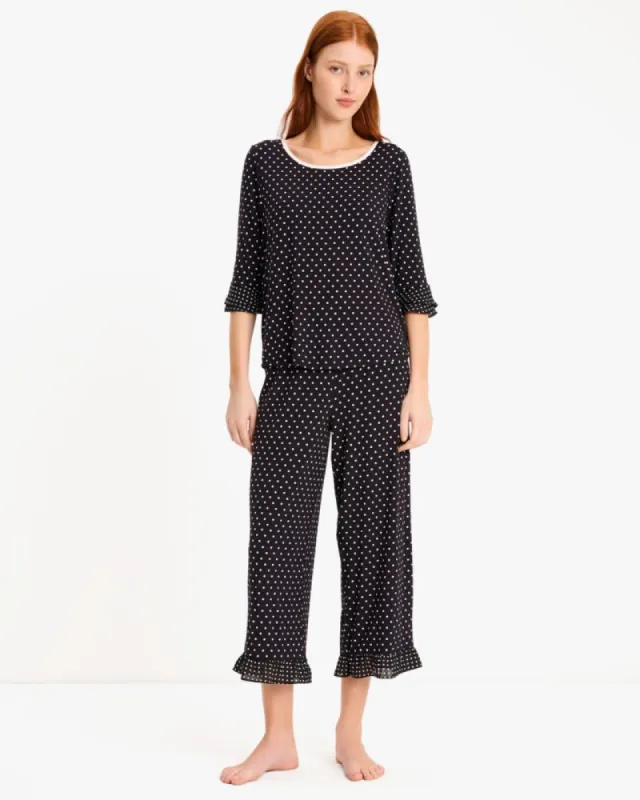 Classic Dot Crop Pj Set sold by Kate Spade