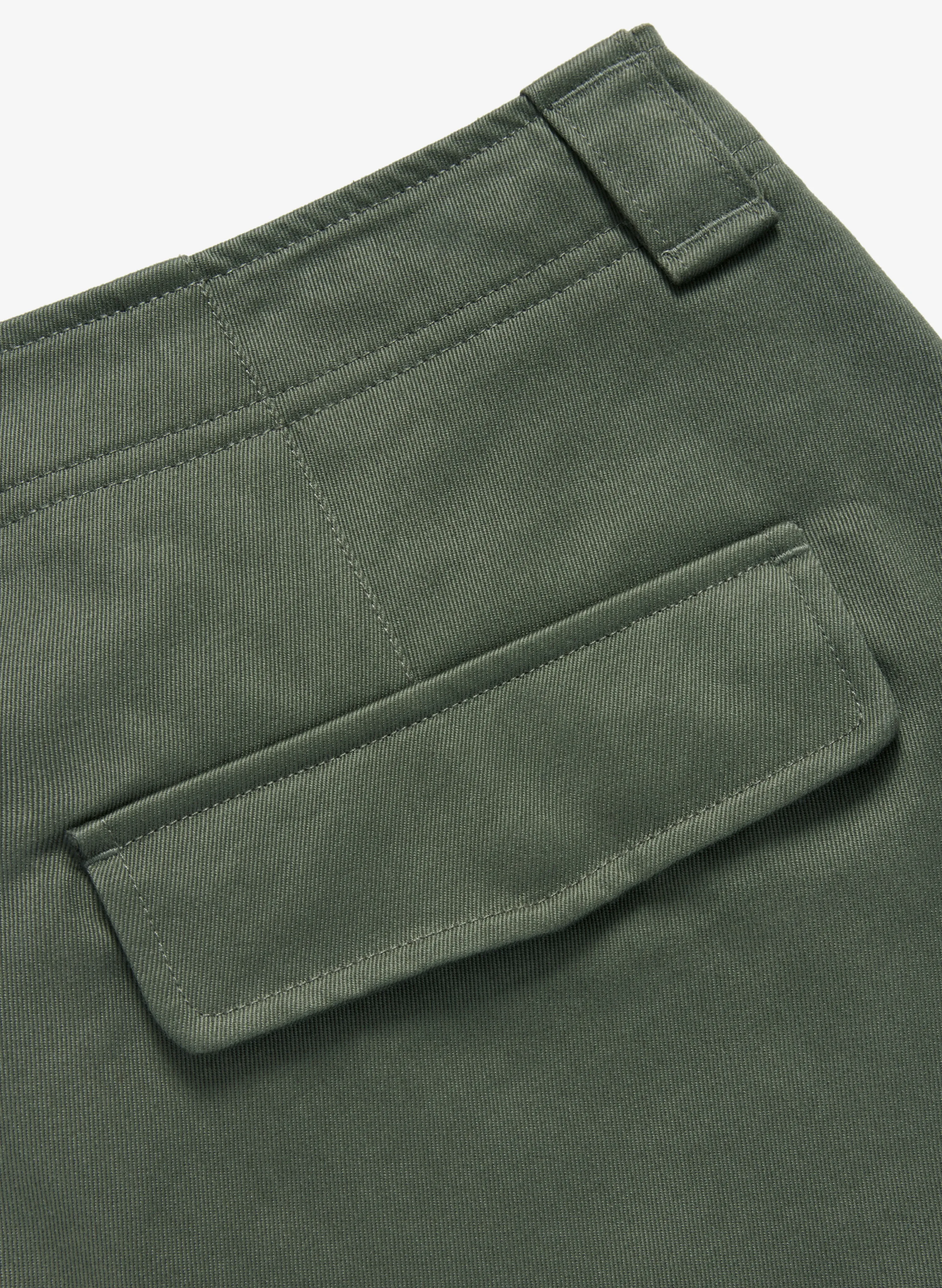 Heavyweight Cargo Pant - Olive sold by JJJJound product image thumbnail 3