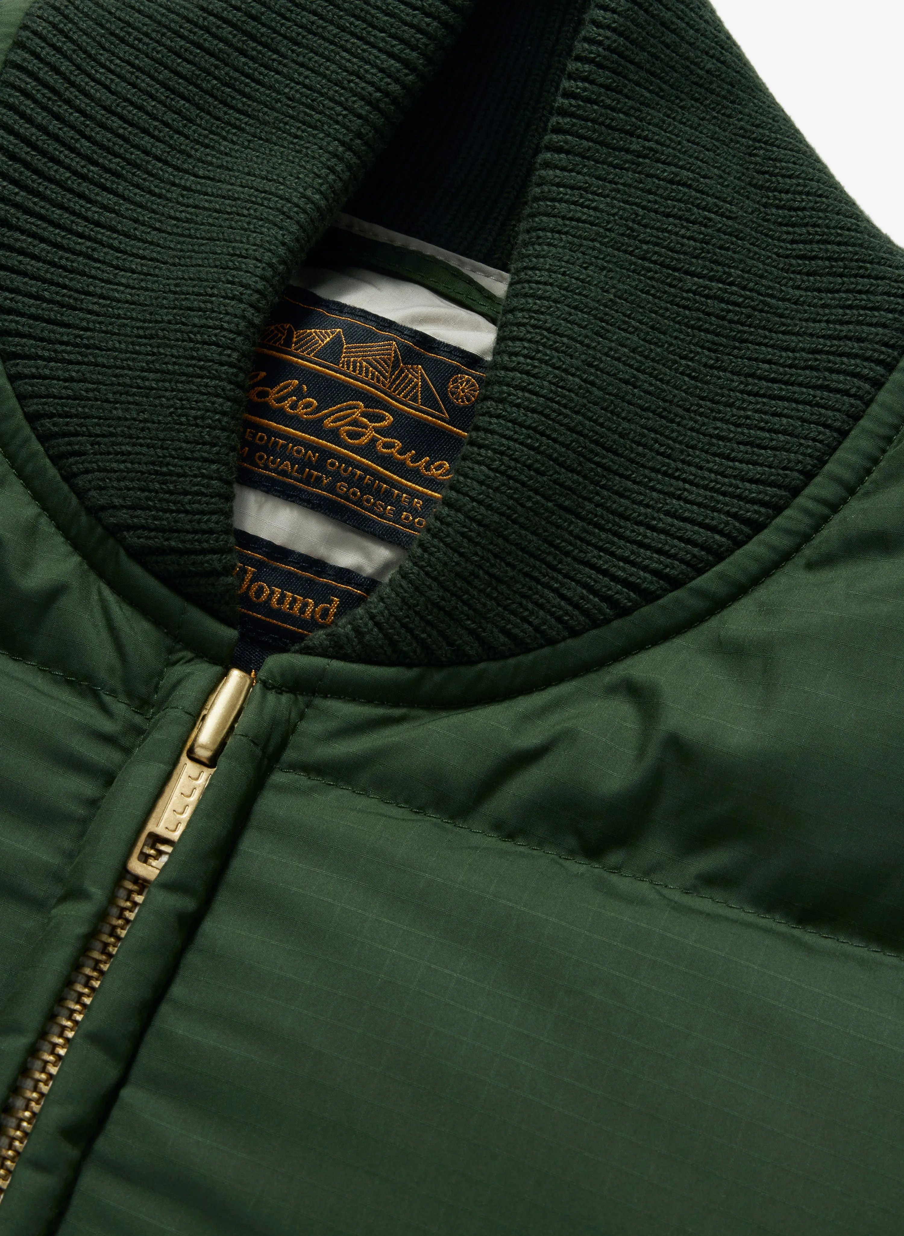 Eddie Bauer JJJJound Down Jacket - Pine sold by JJJJound product image thumbnail 2