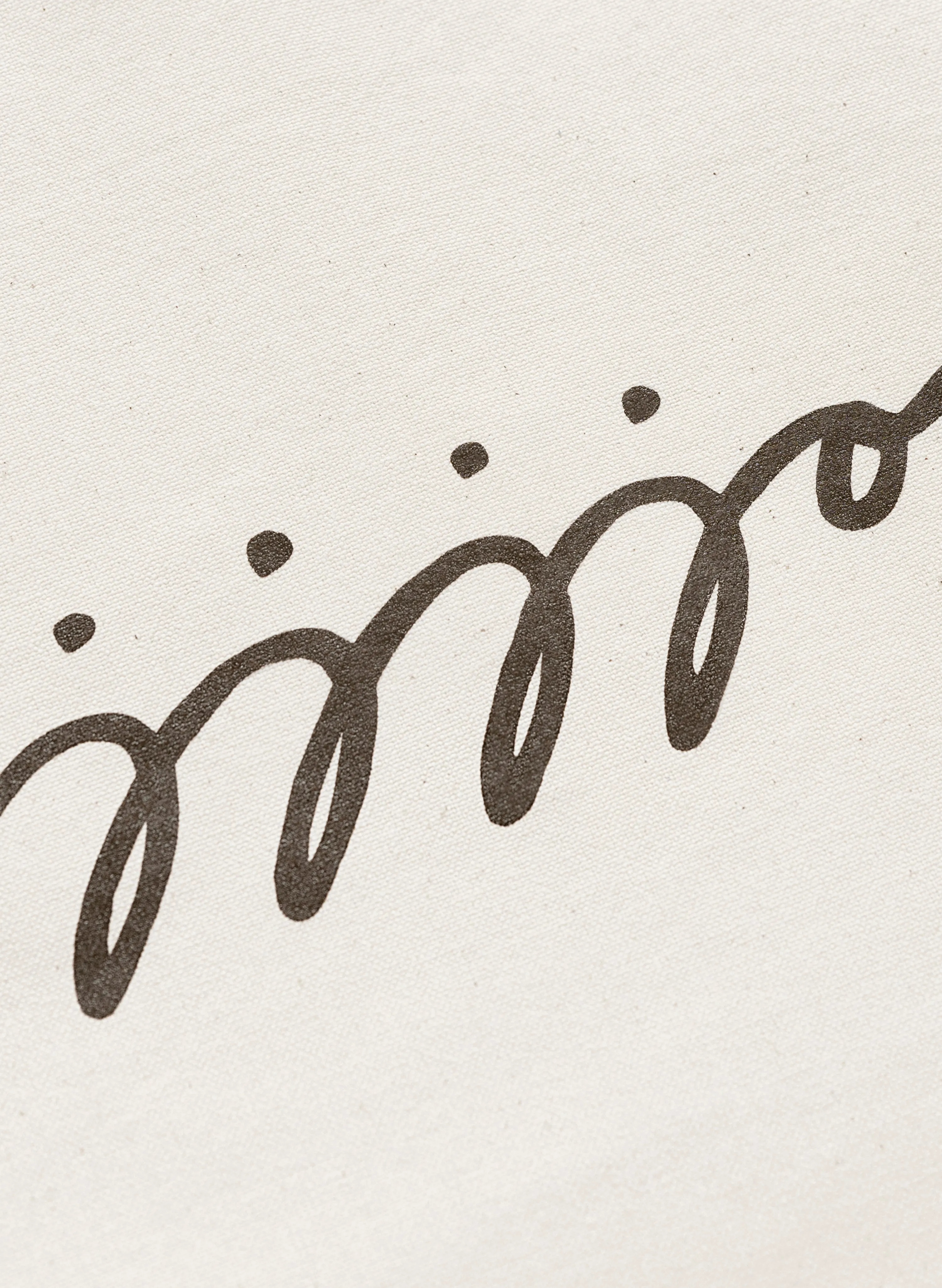 Scripted Tote L - Natural sold by JJJJound product image thumbnail 3