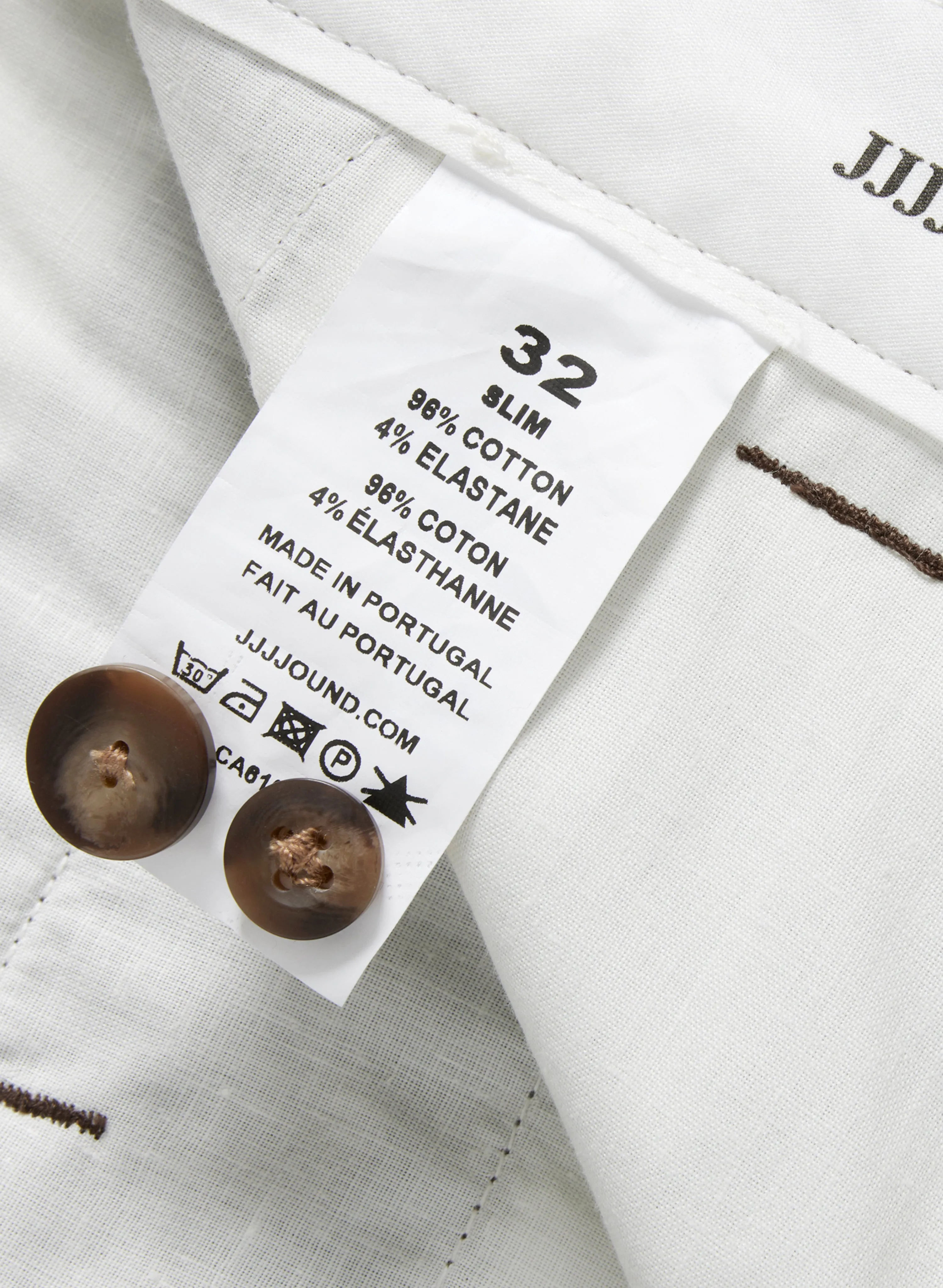 Chino Slim - Brown sold by JJJJound product image thumbnail 4