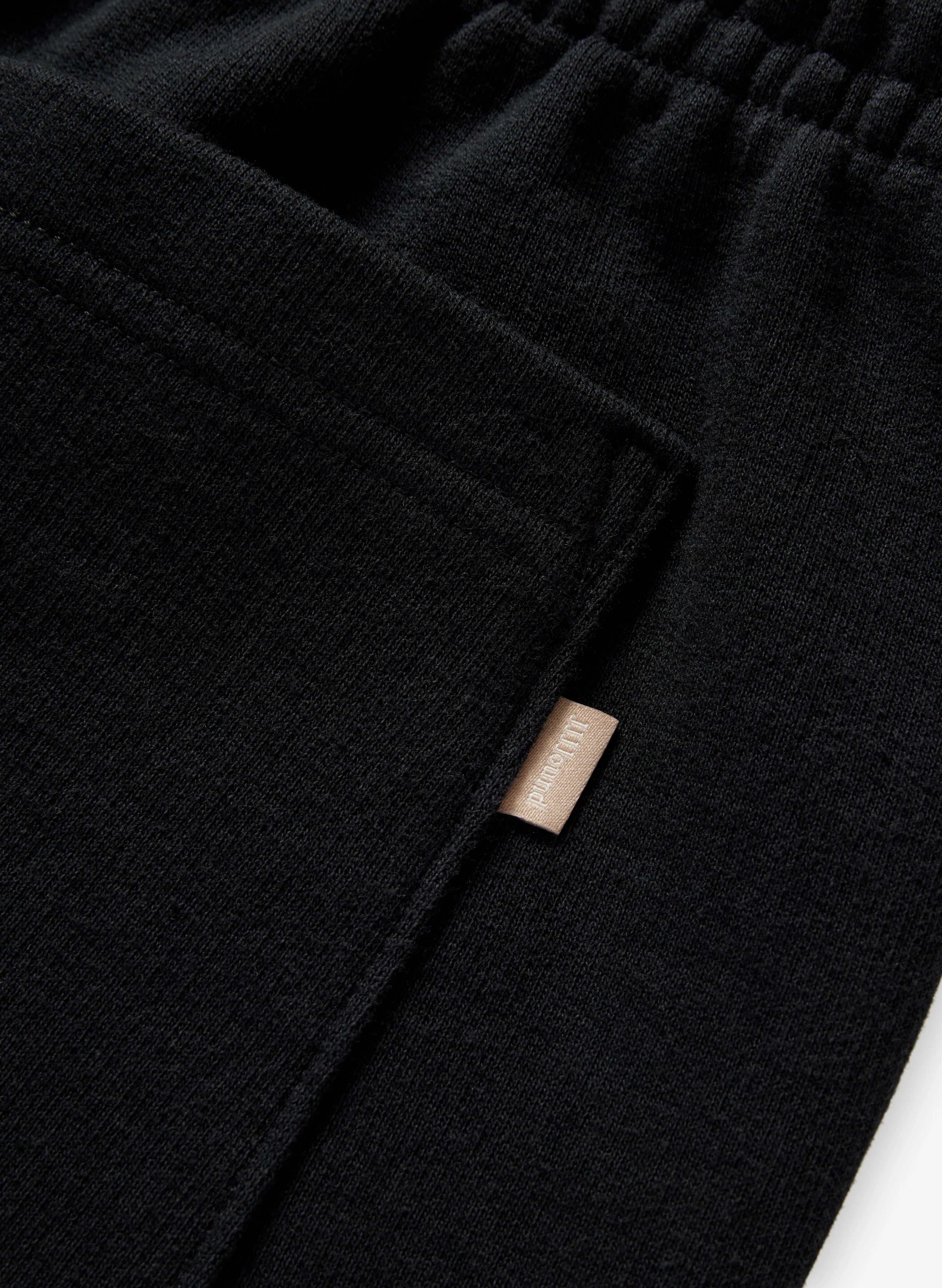 J90 Sweatpants - Black French Terry sold by JJJJound product image thumbnail 4