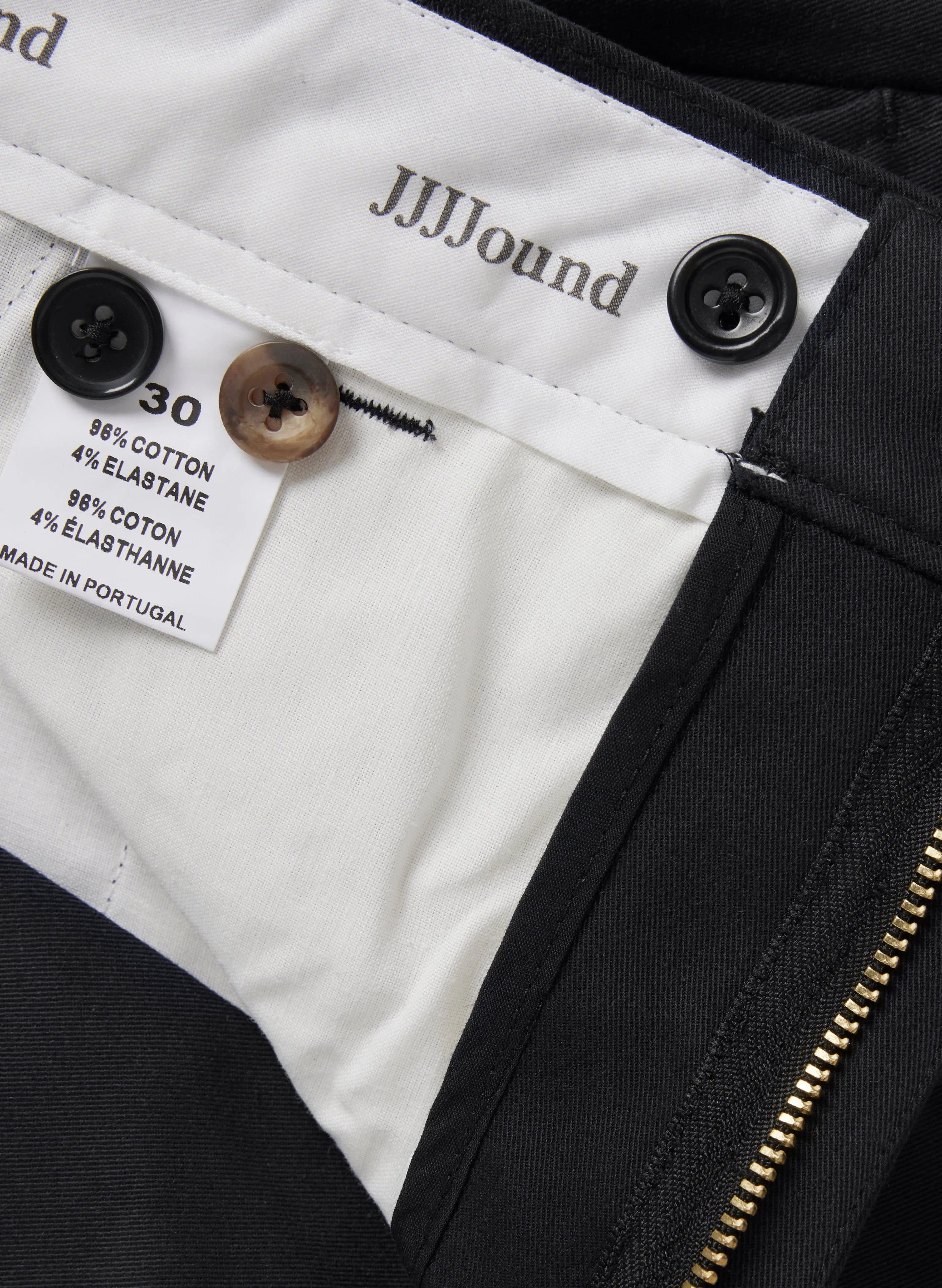 Slim Chino - Black sold by JJJJound product image thumbnail 4