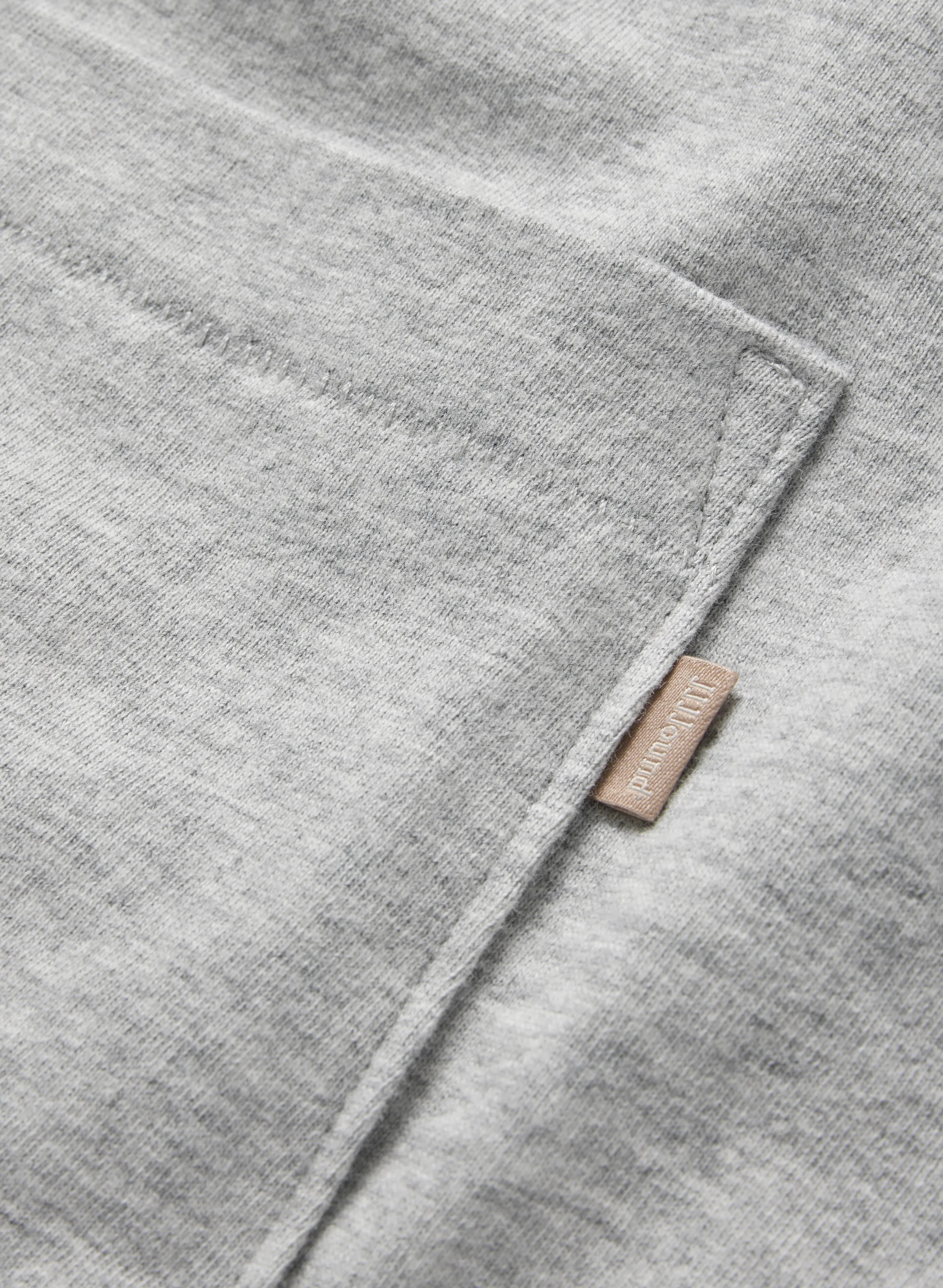 90s Pocket T-Shirt - Light Grey Mix sold by JJJJound product image thumbnail 3