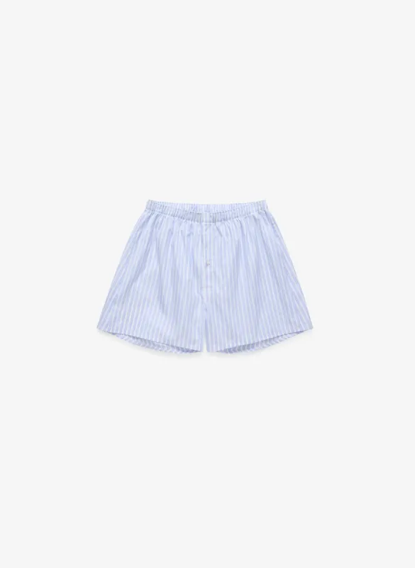 Boxer Shorts - White/Blue sold by JJJJound