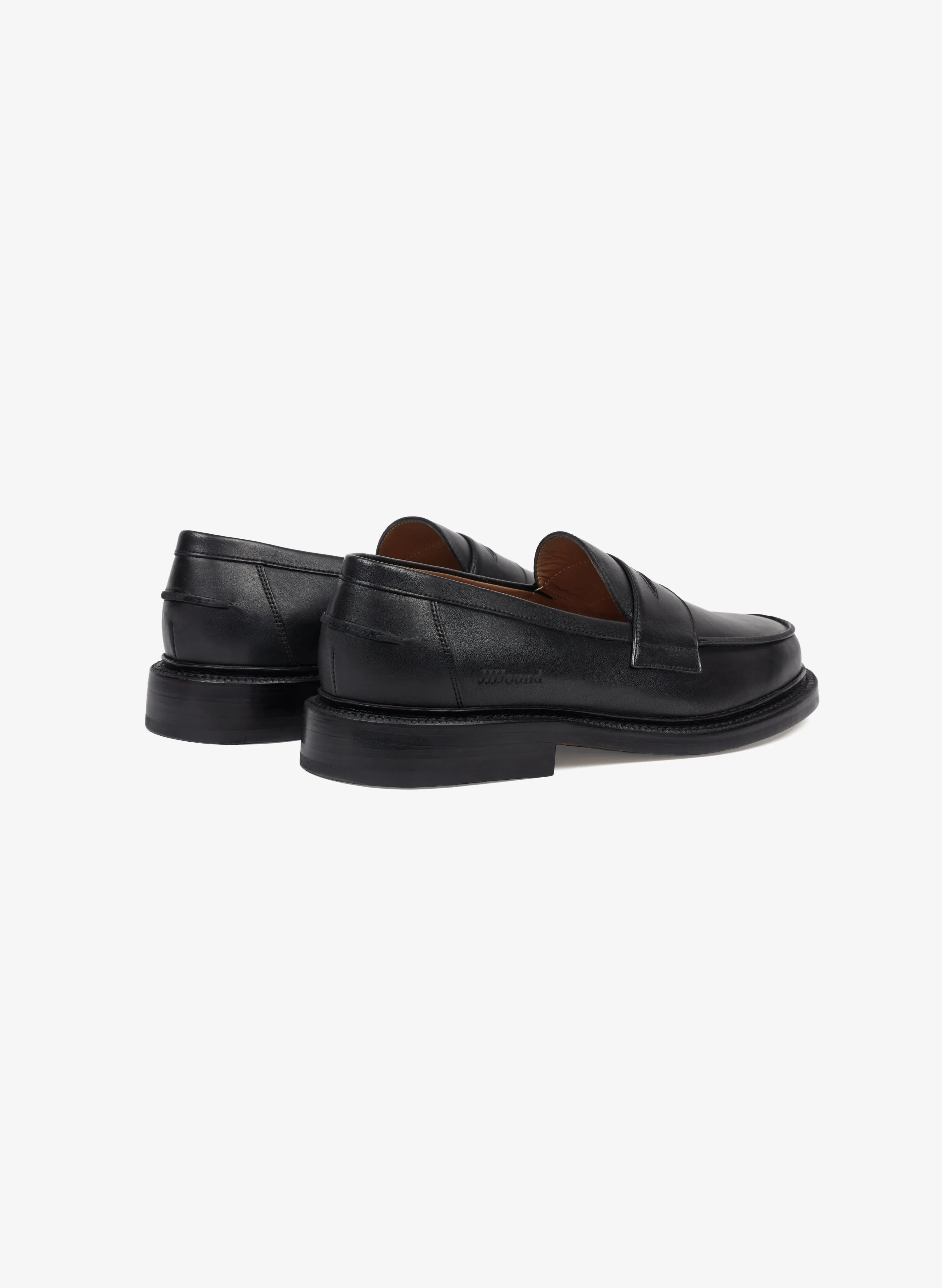 JJJJound Ellis Penny Loafer - Black sold by JJJJound product image thumbnail 3