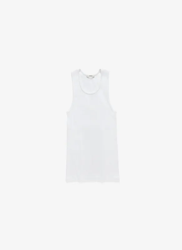 Ribbed Tank Top - White sold by JJJJound