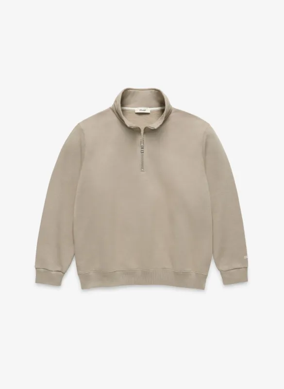 2000s Quarter Zip Sweatshirt - Taupe sold by JJJJound