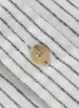 Striped Flannel Shirt - Off-White/Charcoal sold by JJJJound