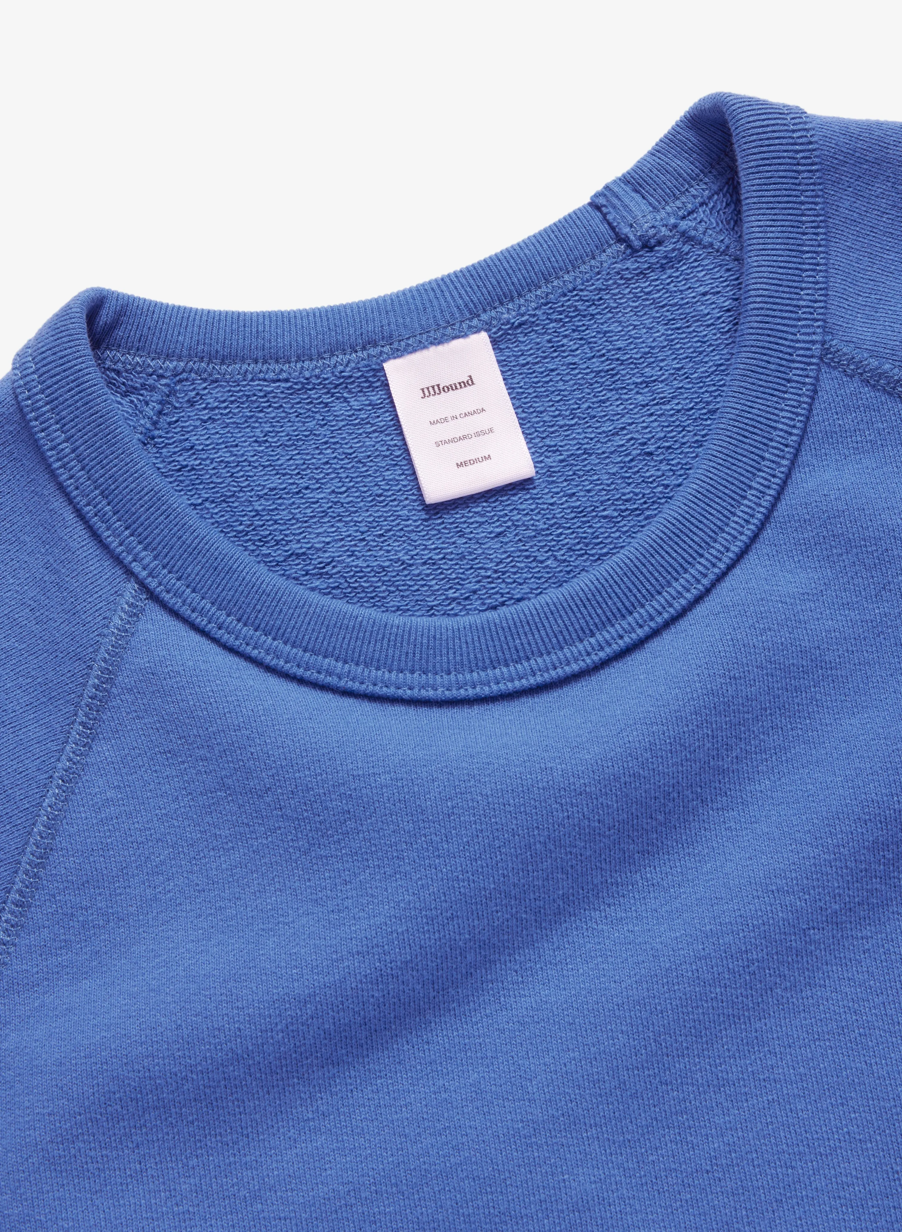 J70 Crewneck - Blue French Terry sold by JJJJound product image thumbnail 2